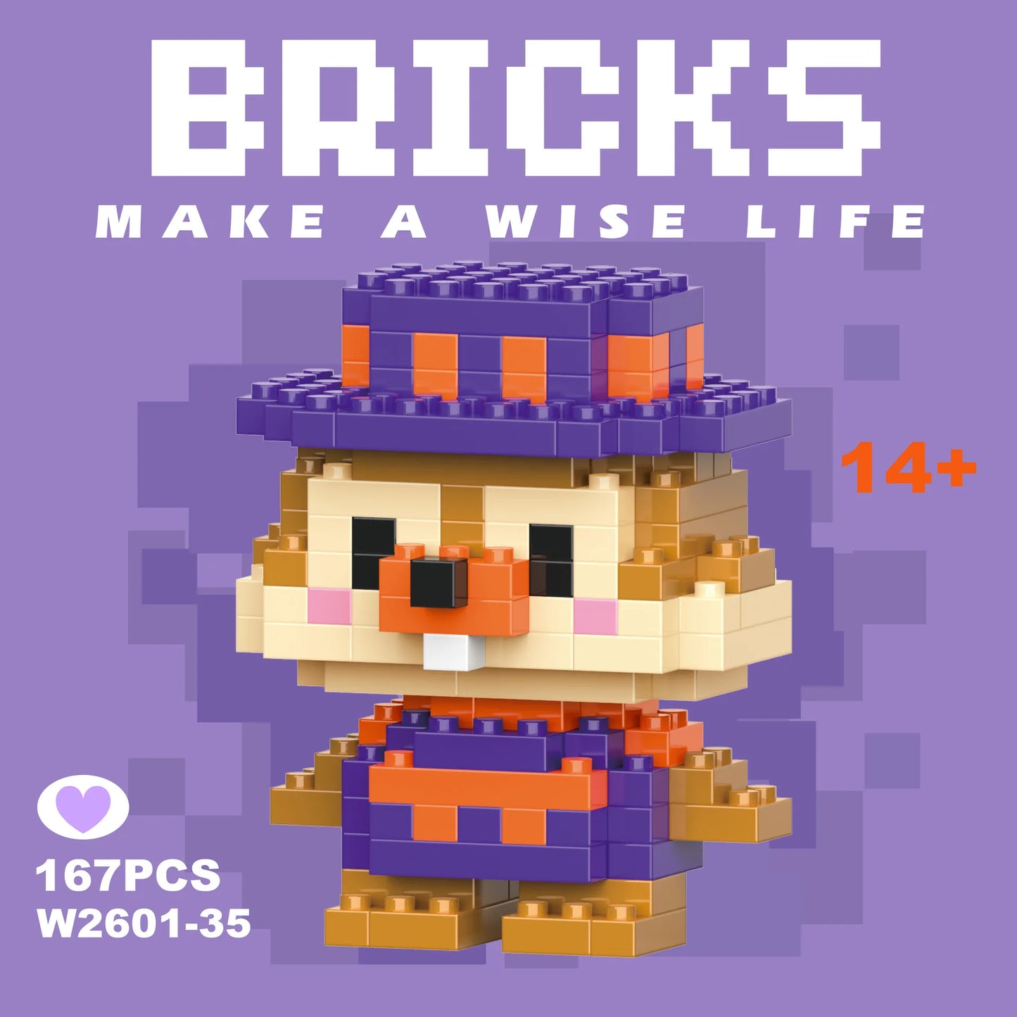 Zestawy klocków postaci z bajek