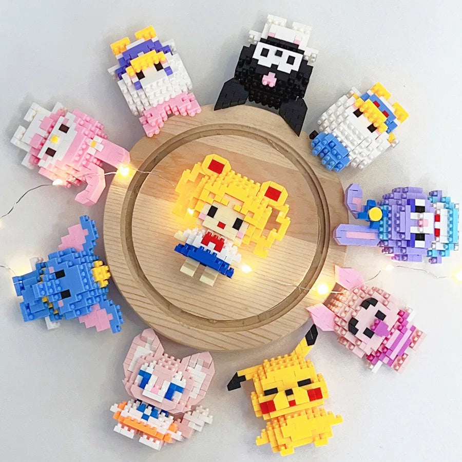 Zestawy klocków postaci z bajek